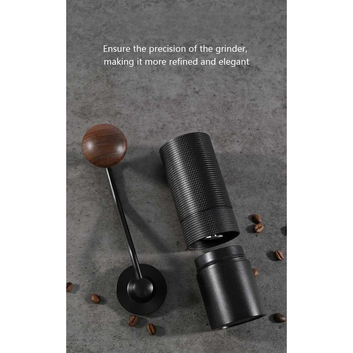 One Two Cups Alat Penggiling Kopi Manual 7 Angle Grinding Coffee CNC - 8058