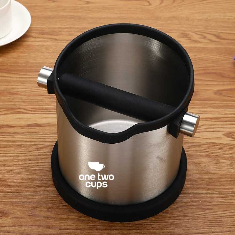 One Two Cups Wadah Ampas Kopi Espresso Knock Box Container 1.8L - FK655
