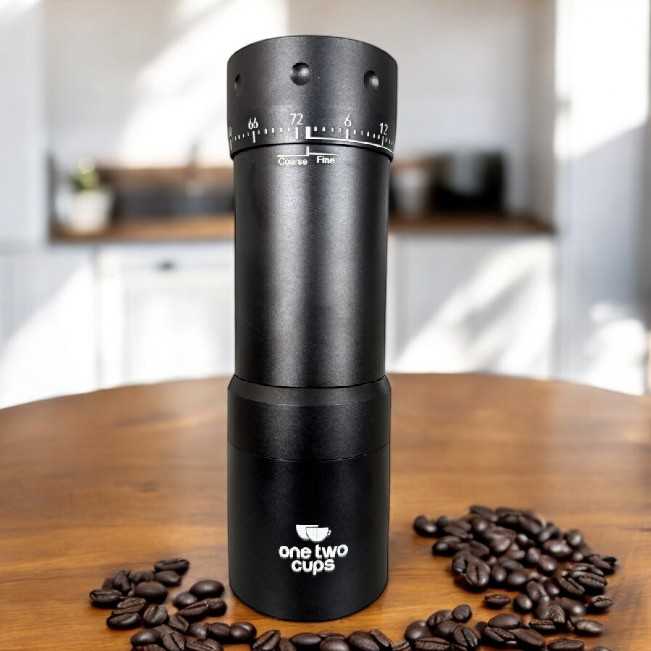One Two Cups Alat Penggiling Kopi Manual Coffee Grinder 72 Gear - R50
