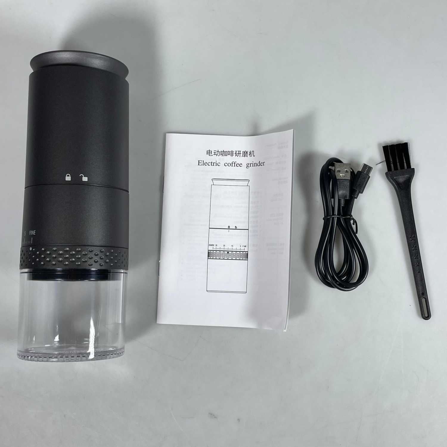 One Two Cups Penggiling Kopi Elektrik Coffee Grinder 2000mAh - HB-990