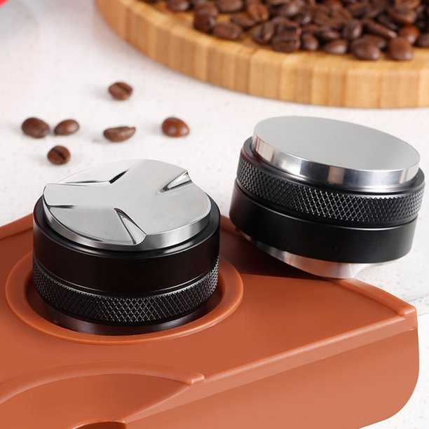 One Two Cups Macaroon Tamper Coffee Tool Flat and 3 Angled 58mm - INU161