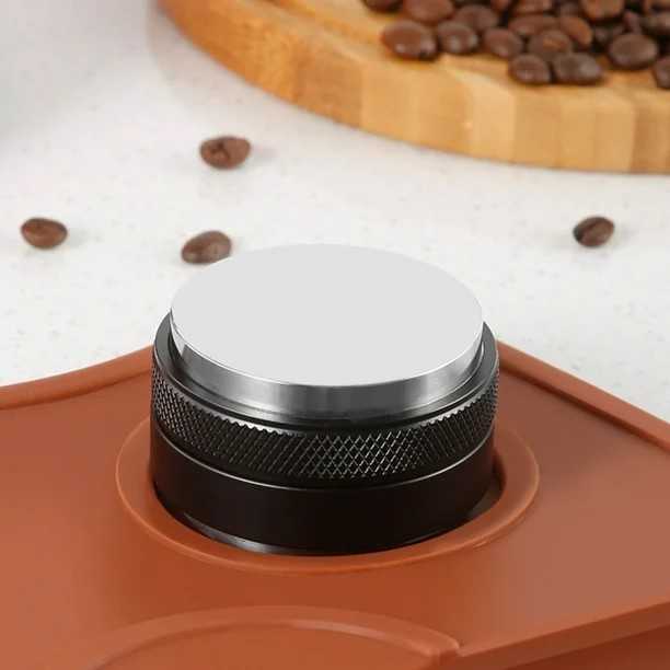 One Two Cups Macaroon Tamper Coffee Tool Flat and 3 Angled 58mm - INU161
