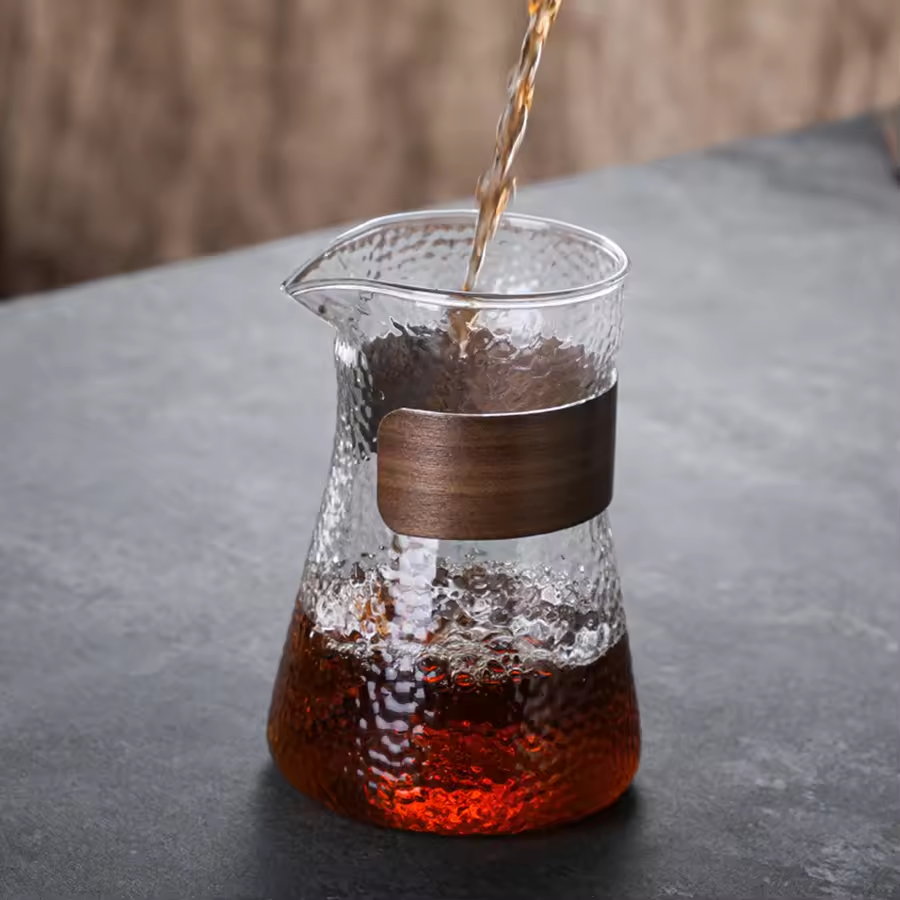 One Two Cups Teko Kopi Pour Over Coffee Server Glass Carafe 500ml - FM-5ML