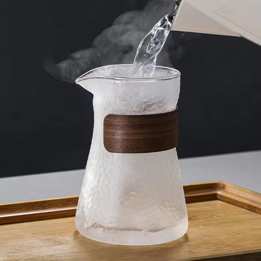One Two Cups Teko Kopi Pour Over Coffee Server Glass Carafe 500ml - FM-5ML