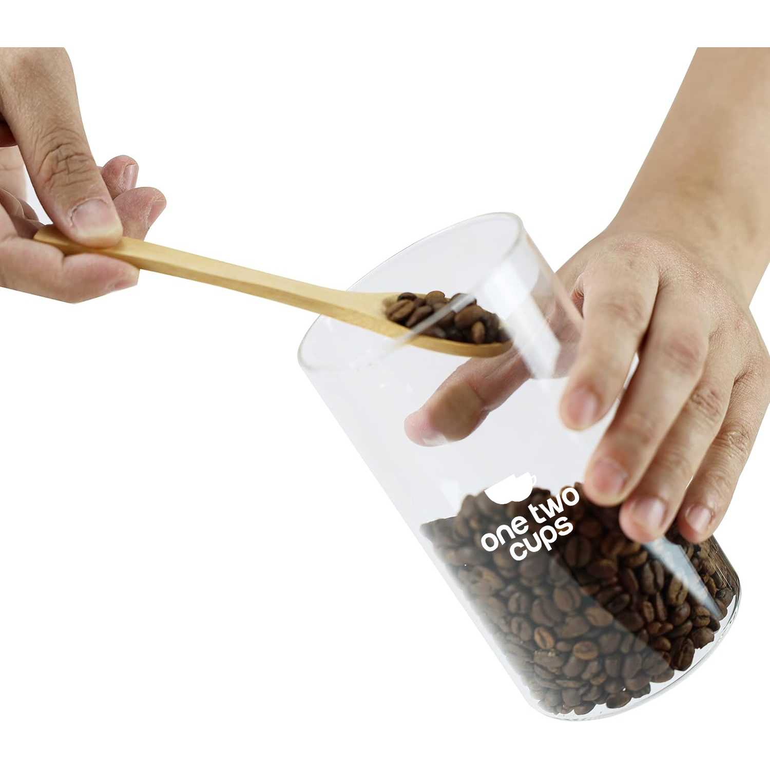 ginee_20260115153815778_1822883479.jpg One Two Cups Toples Kaca Penyimpanan Makanan Storage with Bamboo Lid - FM-LD1