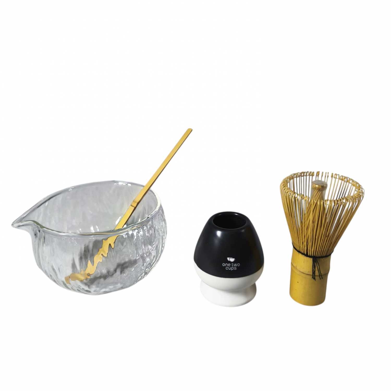 ginee_20260115154606115_4614257364.jpg One Two Cups Matcha Set Chawan Chasen Stand Chashaku 470ml 4 PCS - WT174