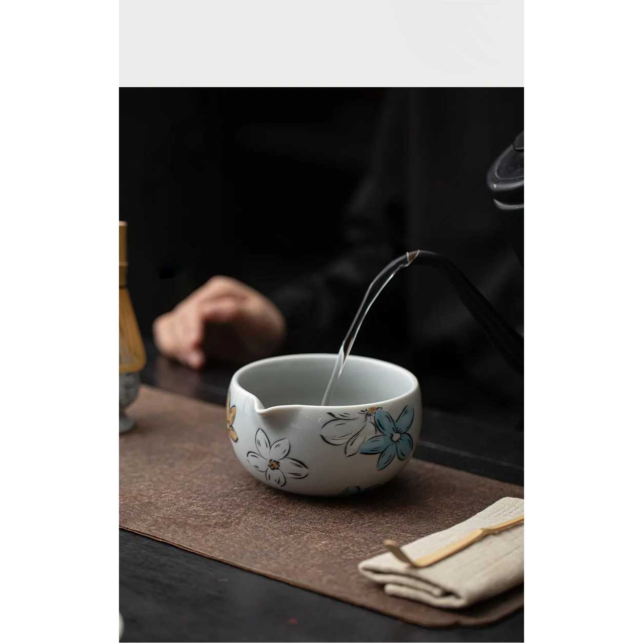 ginee_20260216152249647_9565368252.jpg One Two Cups Mangkuk Matcha Bowl Chawan Single Ceramic 500ml - D58