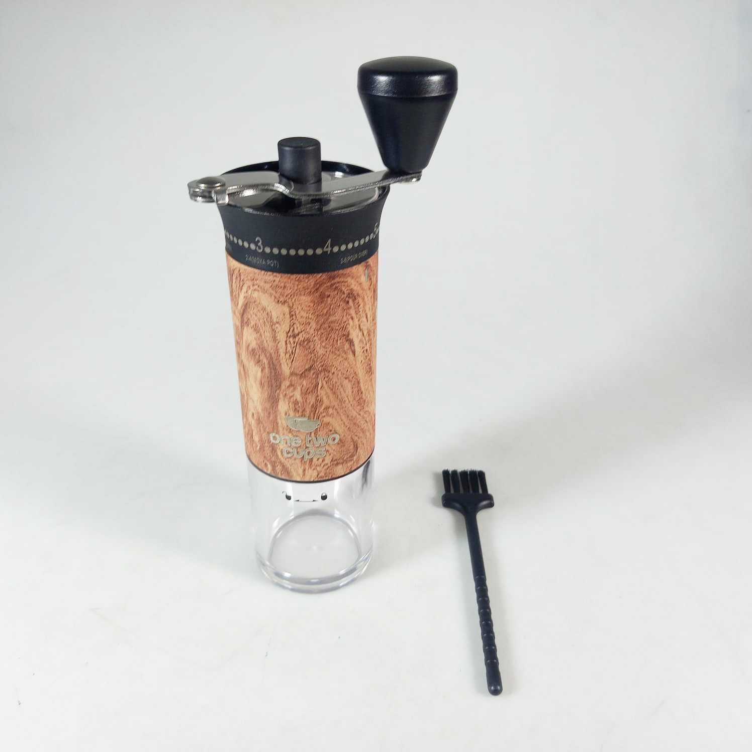 One Two Cups Alat Penggiling Kopi Manual Coffee Grinder Keramik - 5011 Pro-B