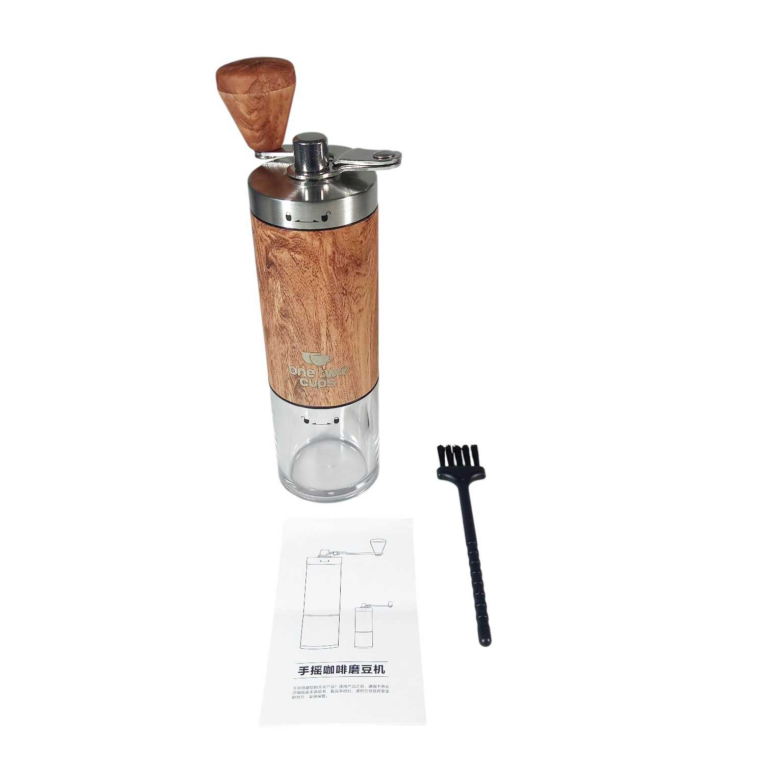 One Two Cups Alat Penggiling Kopi Manual Coffee Grinder Ceramic Core - 5011