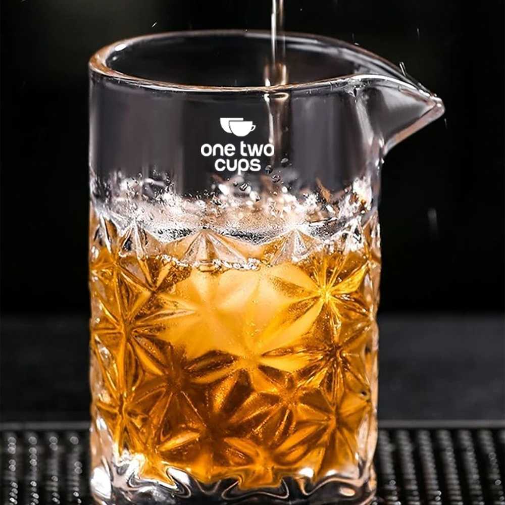 One Two Cups Gelas Mixer Bartender Cocktail Mixing Shaker Glass 700ml - GC011