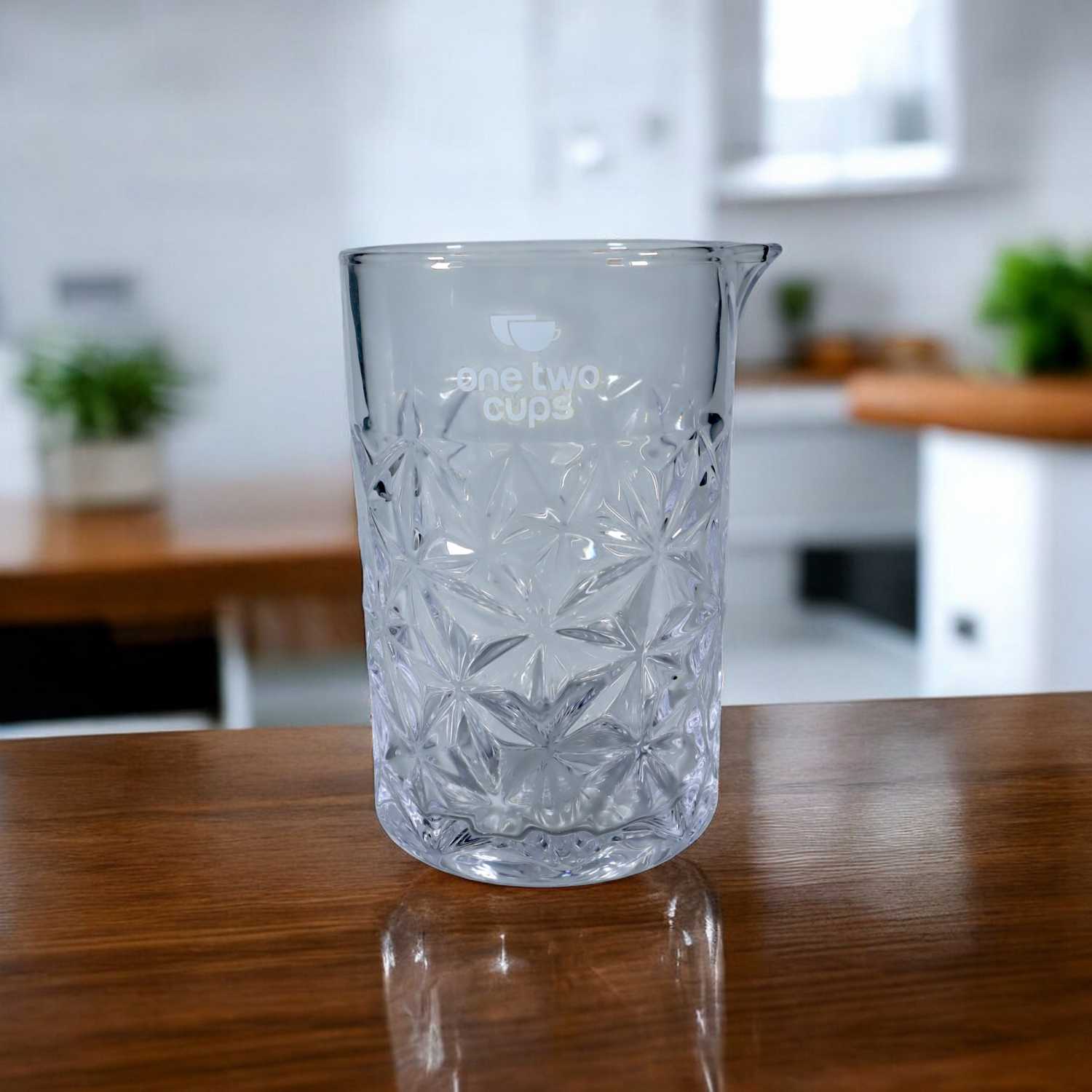 One Two Cups Gelas Mixer Bartender Cocktail Mixing Shaker Glass 700ml - GC011