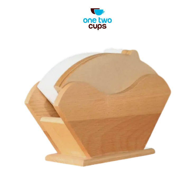 One Two Cups Tempat Filter Kertas Kopi Tray Rack Stand Coffee Paper - ZJ013