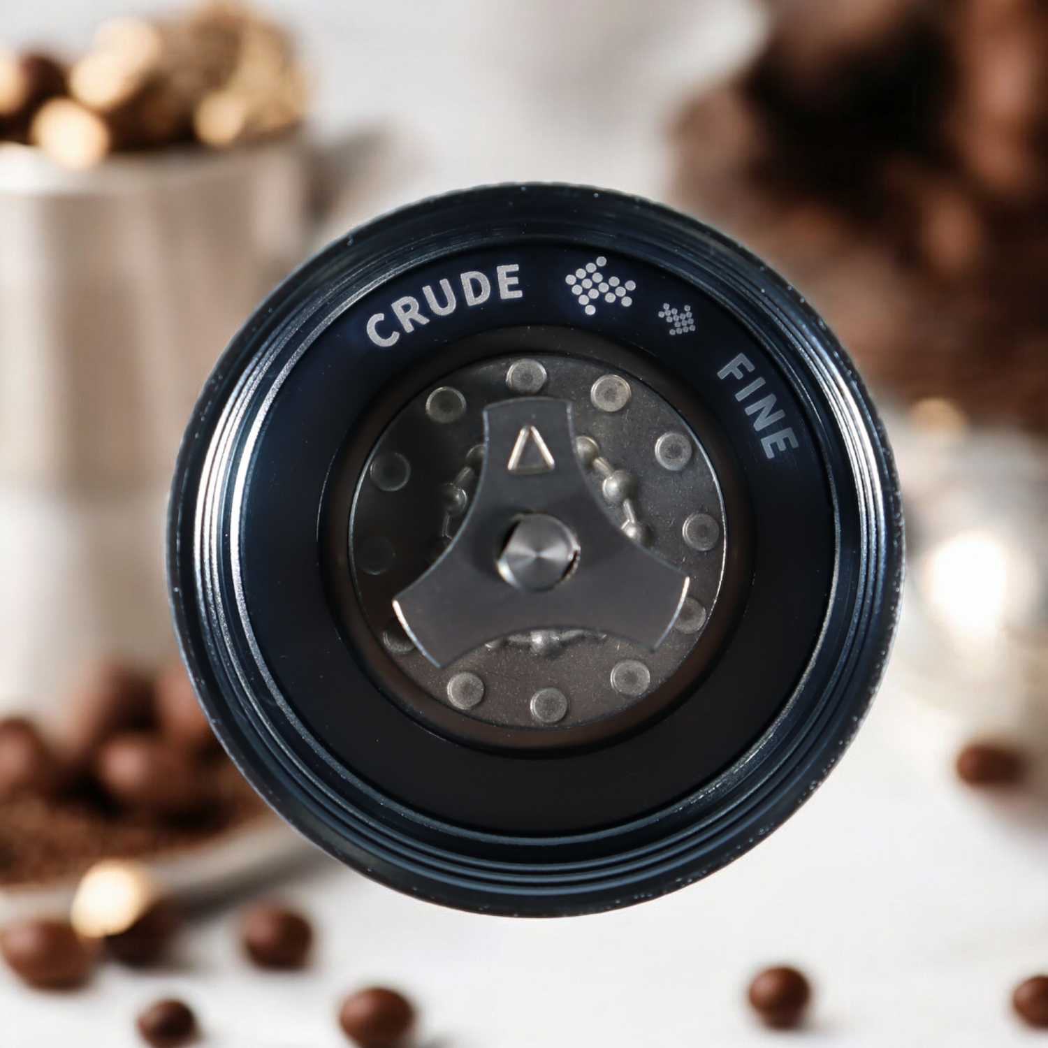 One Two Cups Penggiling Kopi Manual Coffee Grinder Stainless Steel - 7057