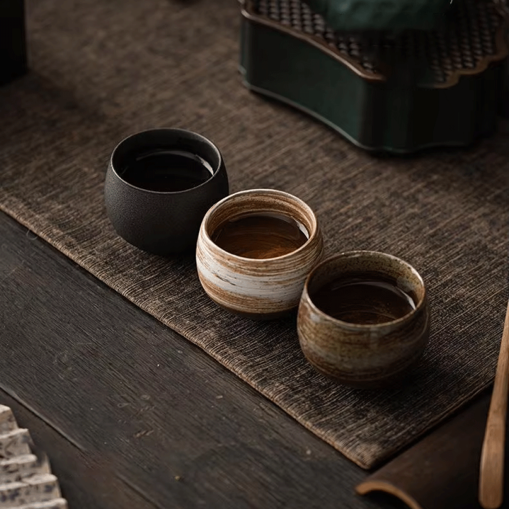 One Two Cups Gelas Keramik Kopi Teh Japanese Style Ceramic Cup 80ml - SW151
