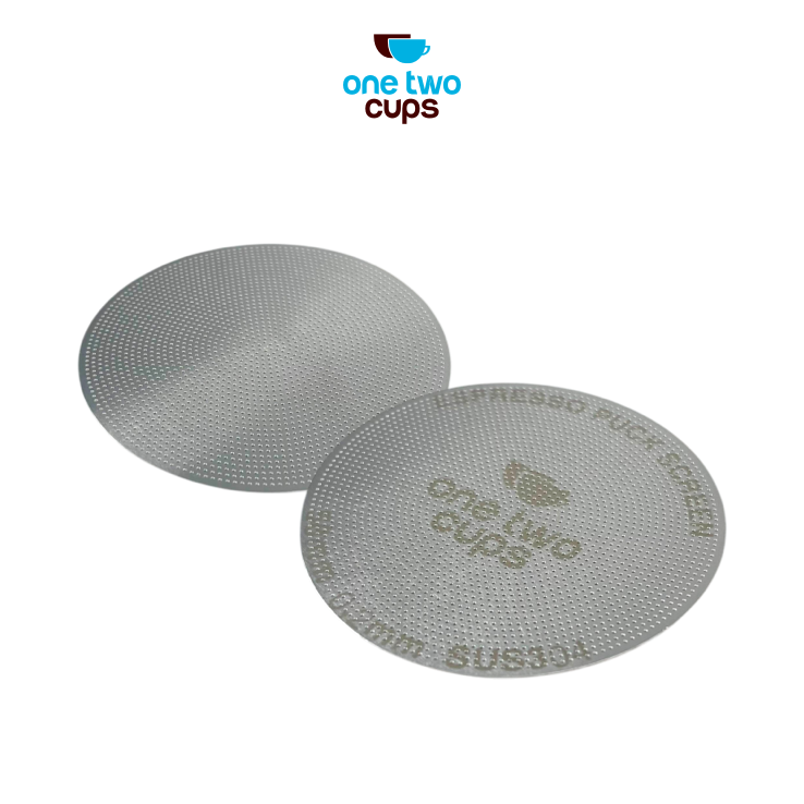 One Two Cups Puck Screen Portafilter Espresso 150 Micron 58mm 0.2mm - KH2