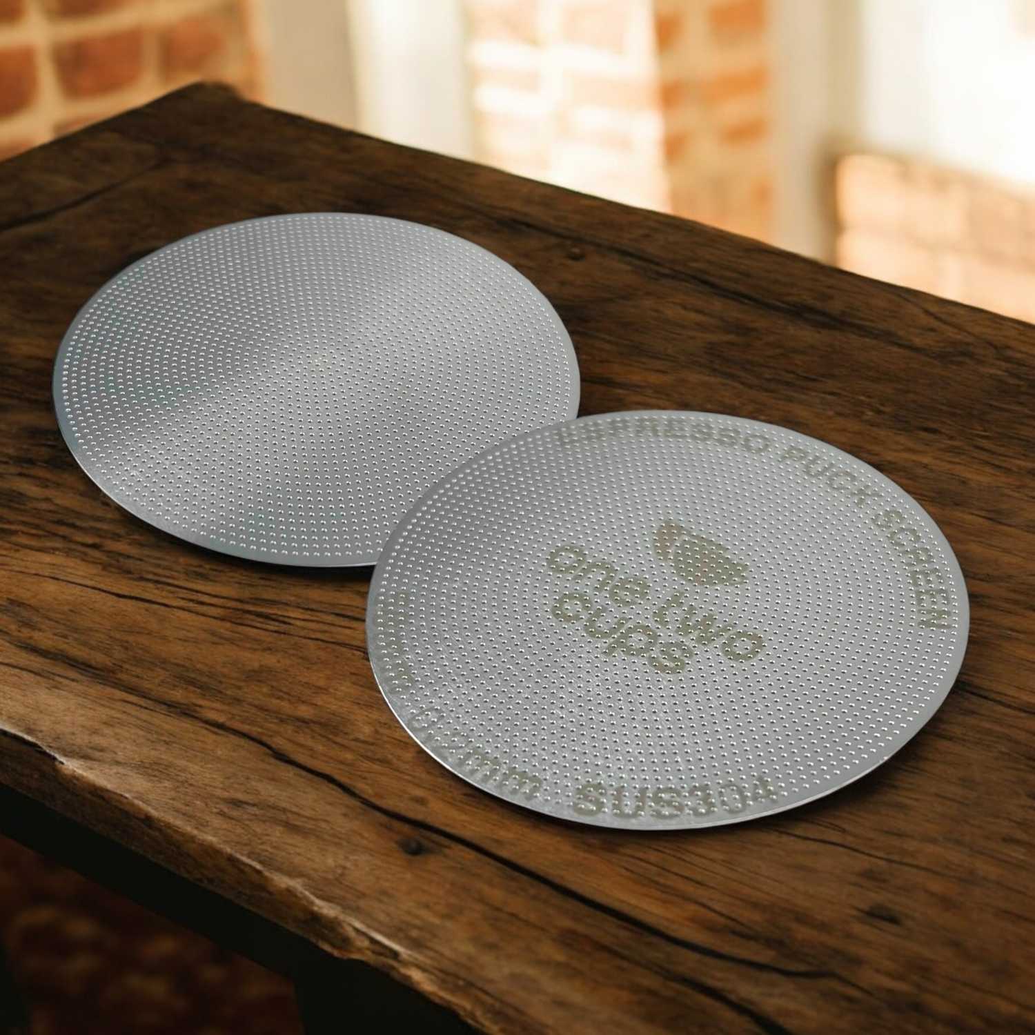 One Two Cups Puck Screen Portafilter Espresso 150 Micron 58mm 0.2mm - KH2