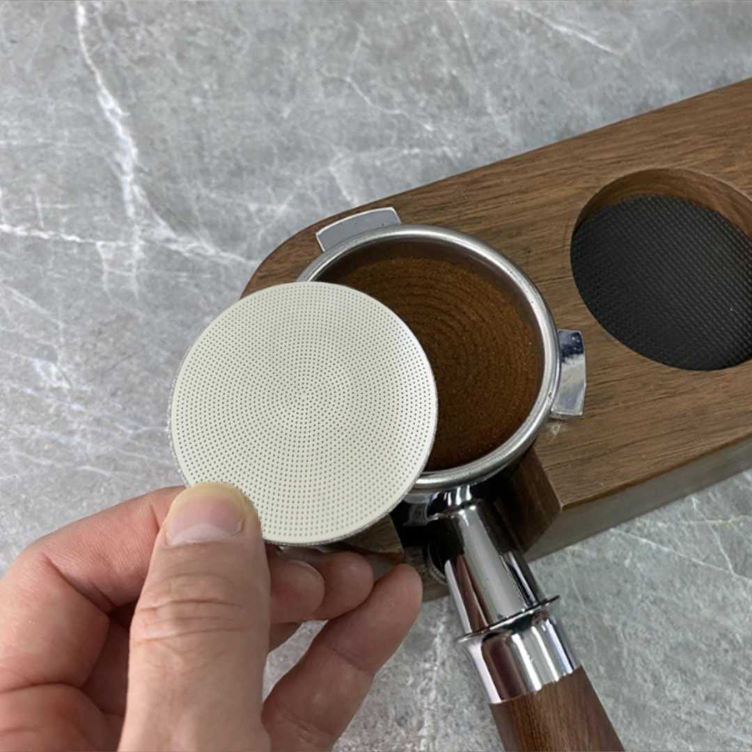 One Two Cups Puck Screen Portafilter Espresso 150 Micron 58mm 0.2mm - KH2