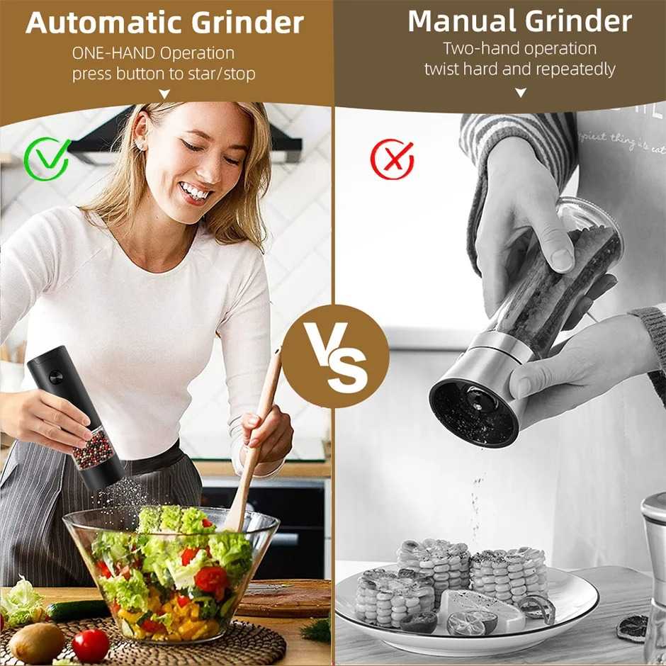 ginee_20260226162519672_1244735078.jpg One Two Cups Alat Penggiling Biji Lada Elektrik Spice Grinder 70ml - KYMQ-44B