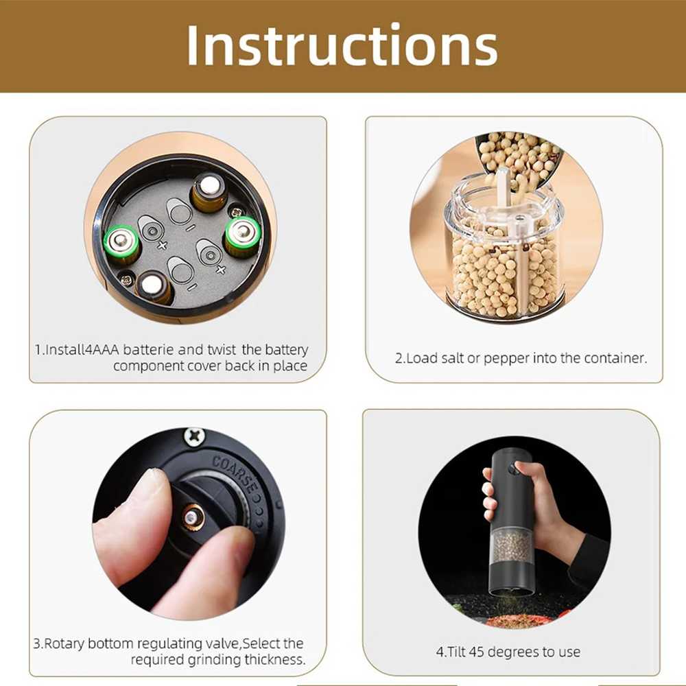 ginee_20260226162519731_0172074098.jpg One Two Cups Alat Penggiling Biji Lada Elektrik Spice Grinder 70ml - KYMQ-44B