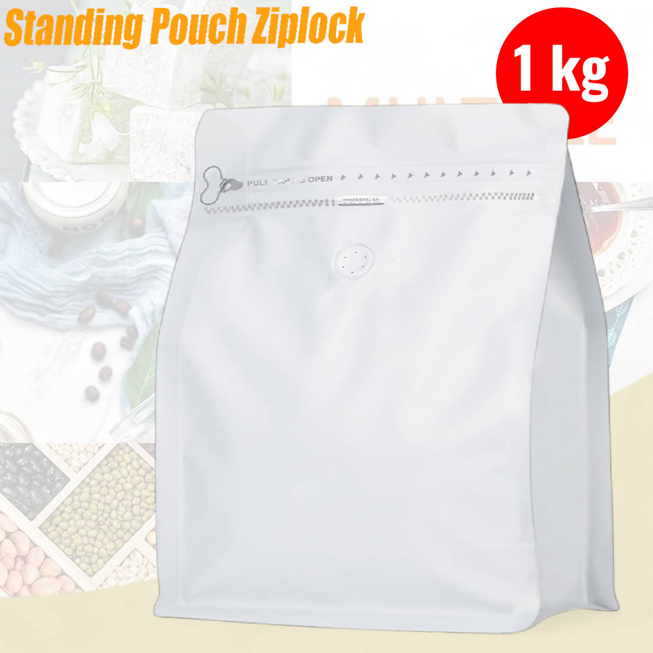 ginee_20260226162934979_9479117769.png One Two Cups Kemasan Kopi Standing Pouch Ziplock with Valve 10 PCS - KF-10