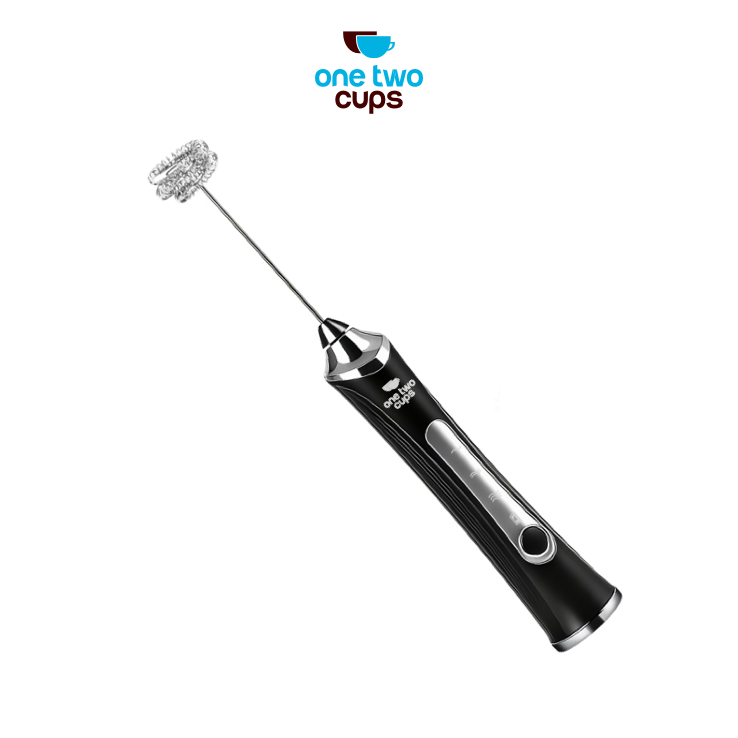 One Two Cups Hand Mixer Mini Pengocok Telur Kopi Milk Frother 1200mAh - FM-NPW