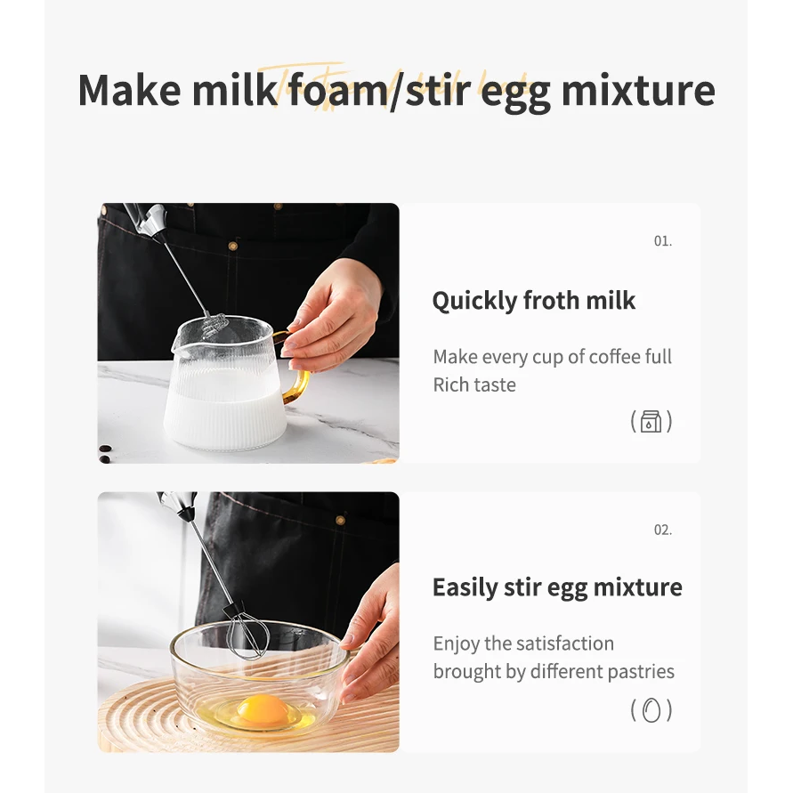 ginee_20260226163554175_2942302939.png One Two Cups Hand Mixer Mini Pengocok Telur Kopi Milk Frother 1200mAh - FM-NPW