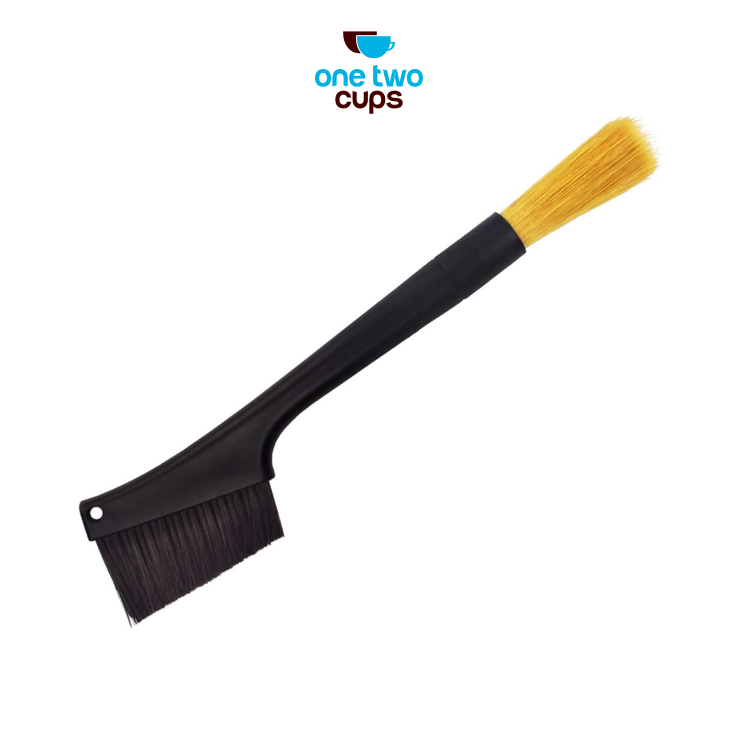 One Two Cups Sikat Pembersih Mesin Kopi Espresso Cleaning Brush 2in1 - INU170