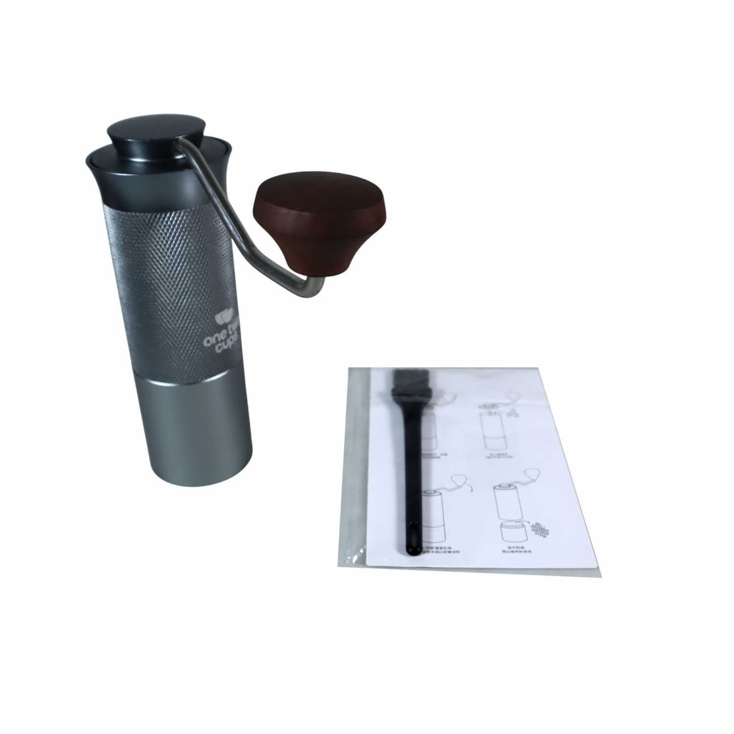 One Two Cups Penggiling Kopi Manual Coffee Grinder Stainless Steel 420 - X1
