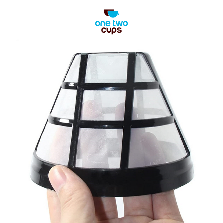 One Two Cups Filter Penyaring Kopi Basket Cup Coffee Filter Reusable - RF60