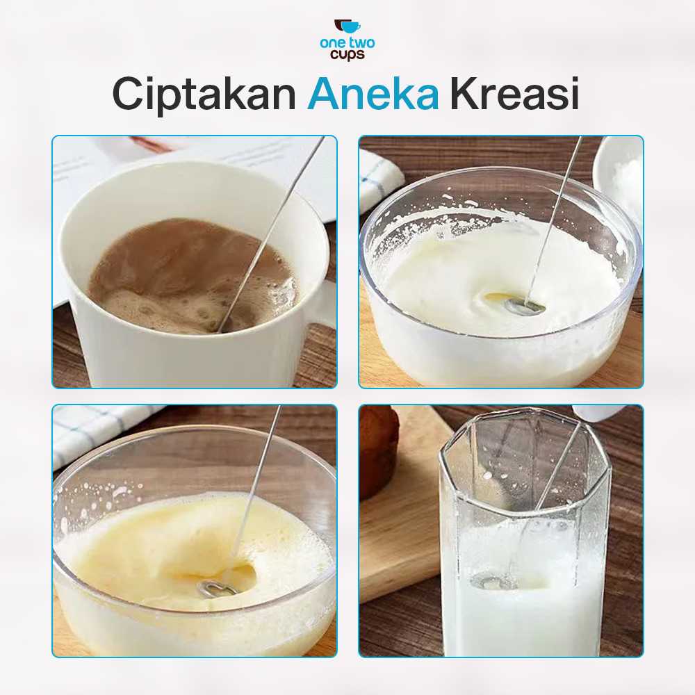 ginee_20260226163755554_0334644219.jpg One Two Cups Hand Mixer Mini Pengocok Telur Milk Frother Double Layer - MFB1501A