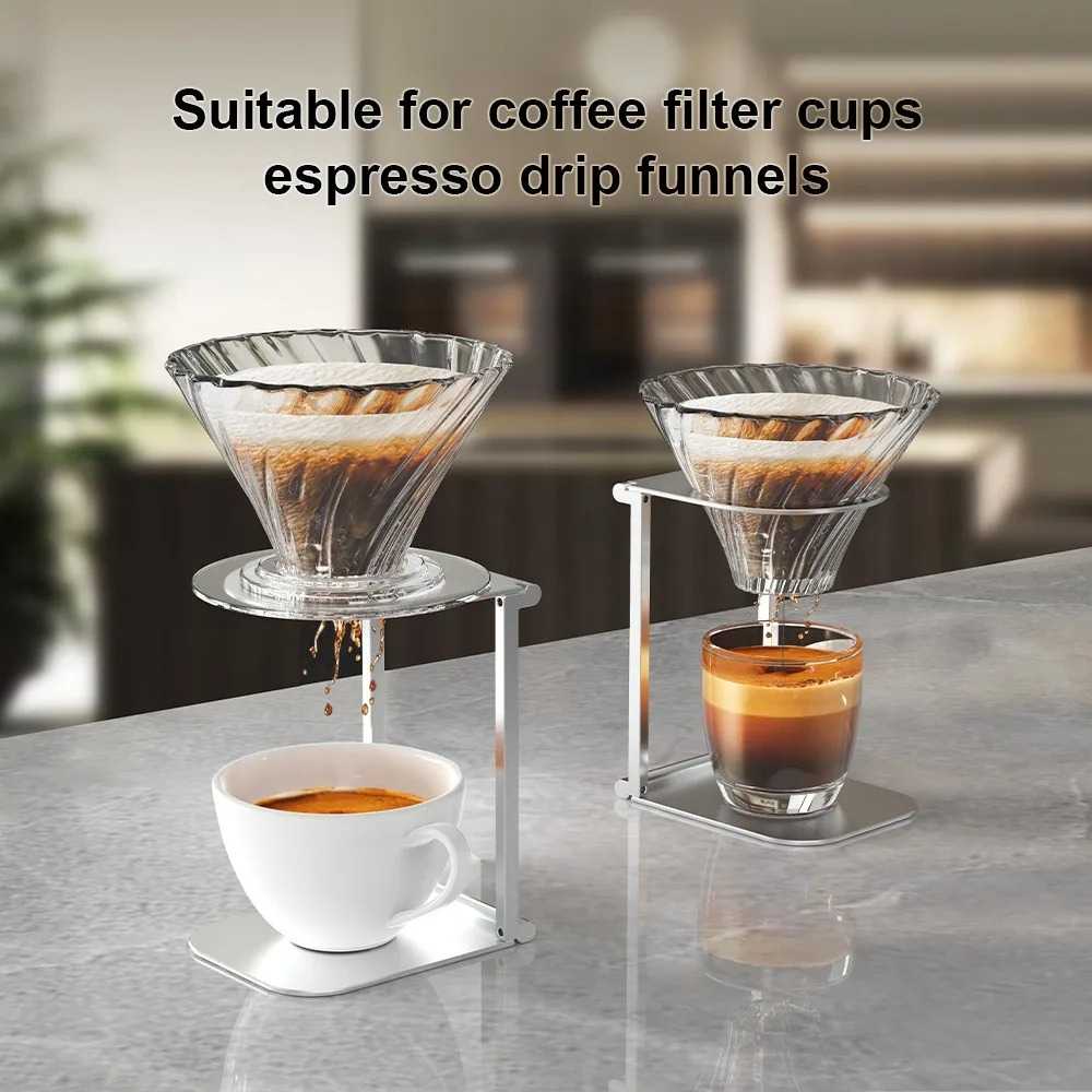 ginee_20260226164134819_1341555020.jpg One Two Cups Foldable Coffee Drip Holder Support Stand Machine V60 - XS-ZJ001