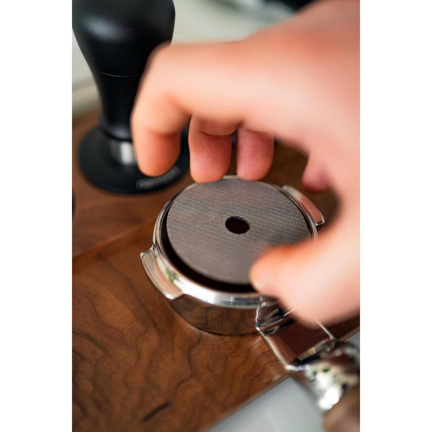 One Two Cups Puck Screen Portafilter Espresso Machine 150 Micron 1.7mm - TJ-150