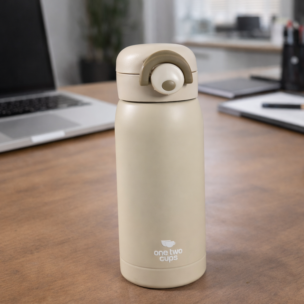 One Two Cups Botol Minum Tumbler Termos Tahan Panas Dingin Stainless - QC350 - 350ml
