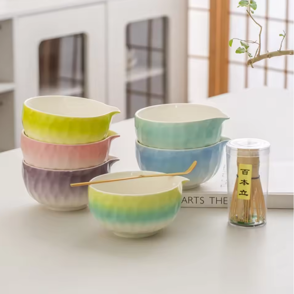 ginee_20260226164550335_4146651723.png One Two Cups Mangkuk Teh Chawan Japanese Matcha Ceramic Bowl 500ml - D501