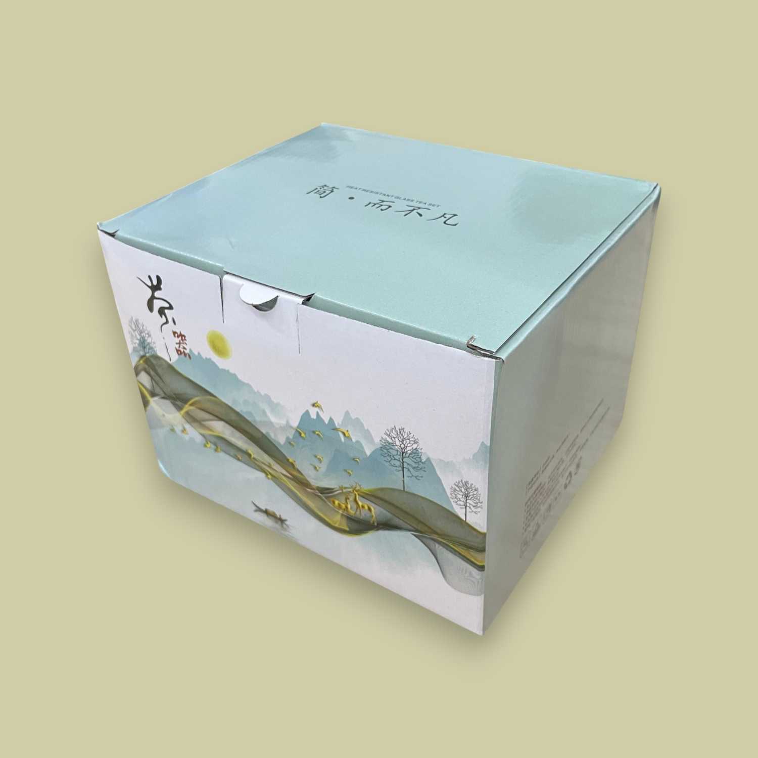 ginee_20260226165322095_2502627736.jpg One Two Cups Teko Teh Kaca Saringan Tahan Panas Infuser Teapot 650ml - HP13