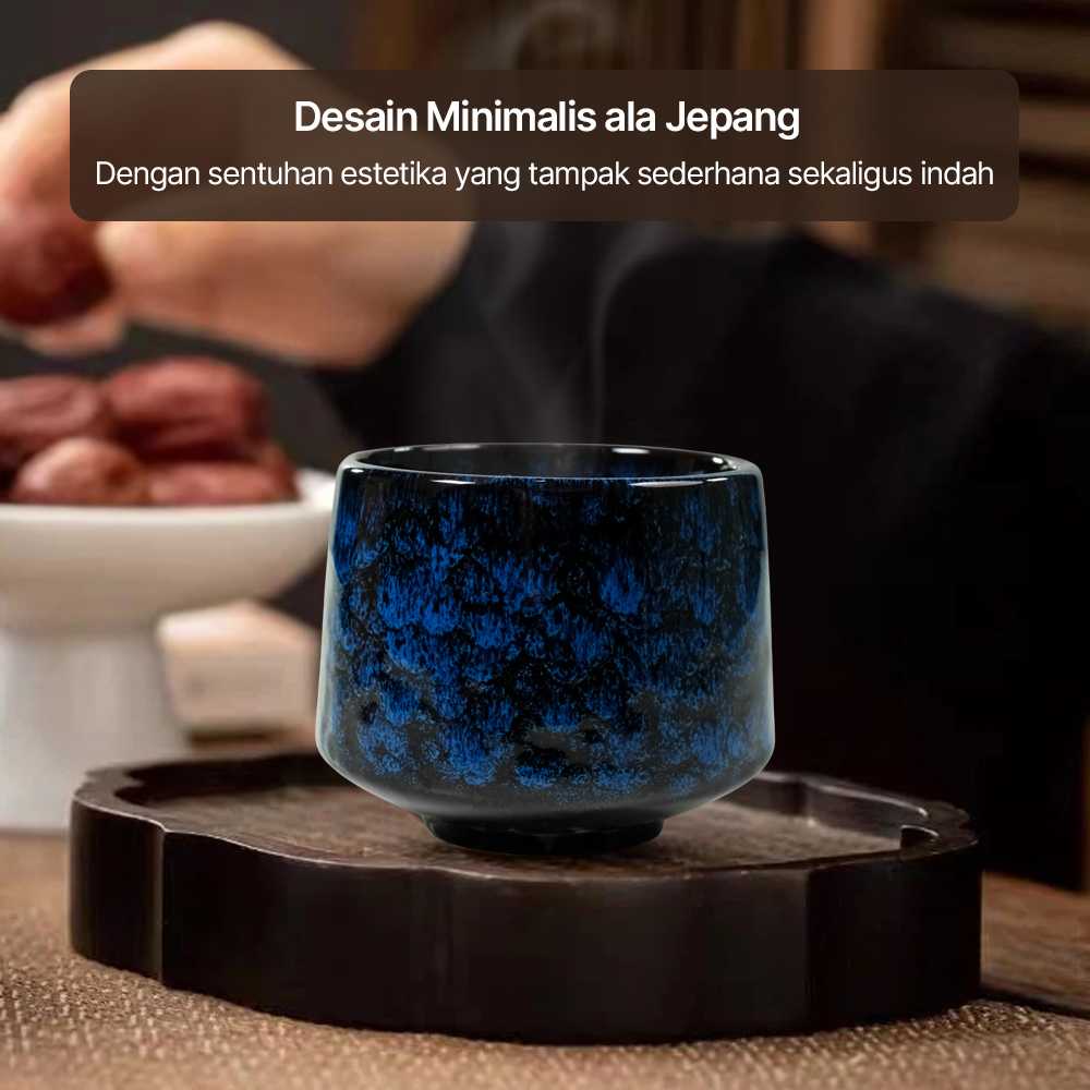 ginee_20260226165400681_9321313612.jpg One Two Cups Gelas Keramik Kopi Teh Vintage Japanese Ceramic Cup 200ml - FB014