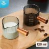 One Two Cups Gelas Takar Kopi Espresso Shot Measuring Cup Spout 120ml - KS21