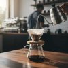 One Two Cups V60 Coffee Dripper Pour Over Kaca Manual Brew 1-4 Cup - VD-10BS
