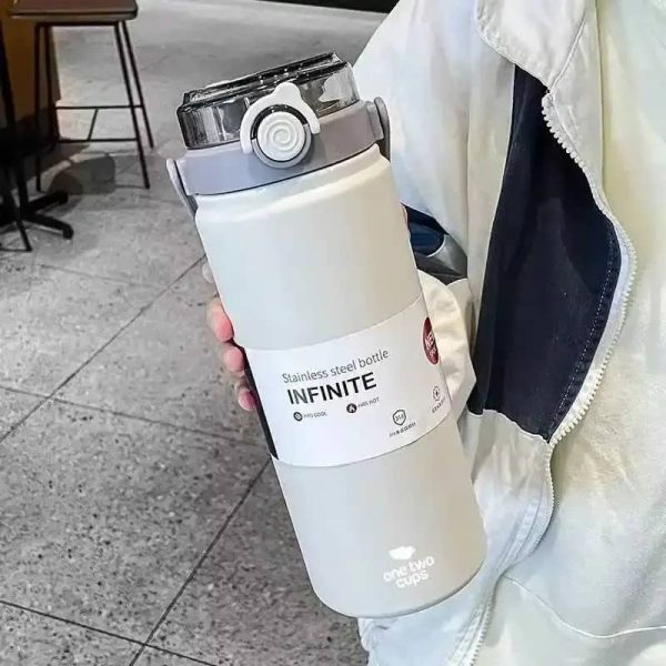 One Two Cups Botol Minum Tumbler Air Panas Dingin Double Spout 1.2L - SP-602