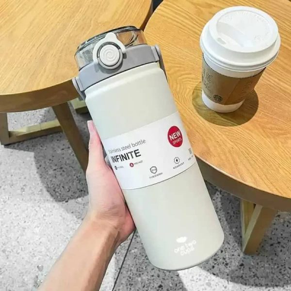 One Two Cups Botol Minum Tumbler Air Panas Dingin Double Spout 1.2L - SP-602