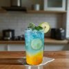 One Two Cups Gelas Kaca Aesthetic Kopi Teh Thin Straight Glass - AR2