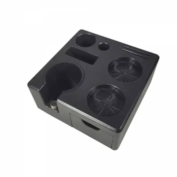 One Two Cups Coffee Tamper Station Espresso Portafilter 180x180x75mm - AK-324