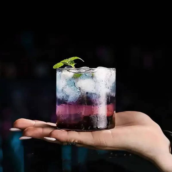 One Two Cups Gelas Whisky Cocktail Nordic Rock Glass 300ml - N-36