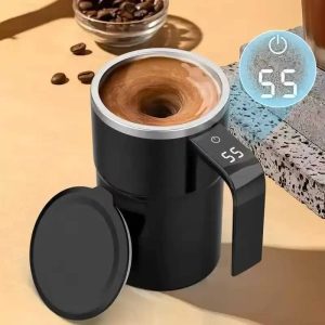 One Two Cups Cangkir Pengaduk Kopi Mixing Mug Stainless Steel 400ml - JB-01