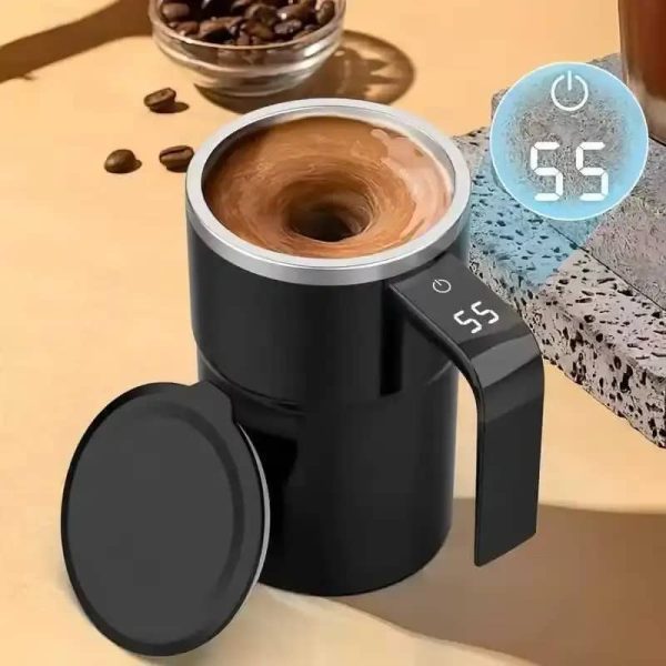 One Two Cups Cangkir Pengaduk Kopi Mixing Mug Stainless Steel 400ml - JB-01