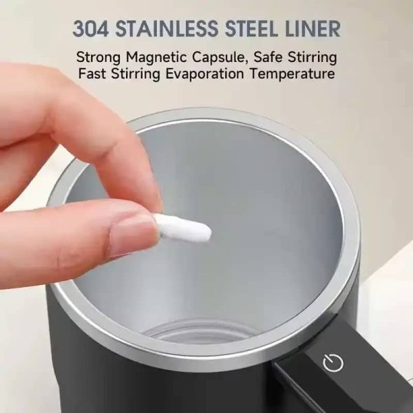 One Two Cups Cangkir Pengaduk Kopi Mixing Mug Stainless Steel 400ml - JB-01