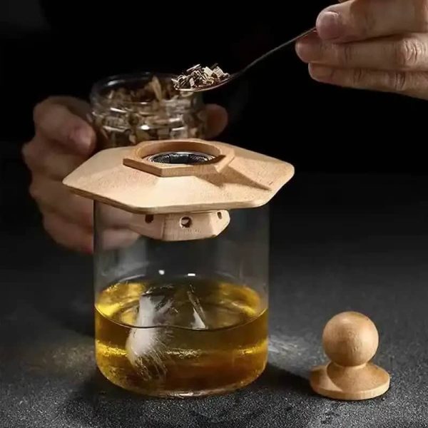 One Two Cups Set Alat Pengasap Cocktail Smoker Kit with 4 Wood Chips - JY-40