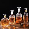One Two Cups Botol Whisky Decanter Glass Bottle Liquor Scotch 500ml - EY500