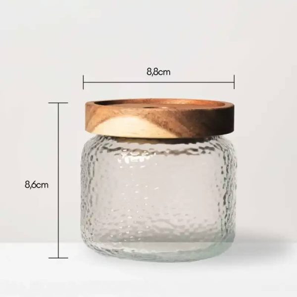 ginee_20260416164613557_2039023454.jpeg One Two Cups Toples Kaca Penyimpanan Makanan Kedap Udara Storage Jar - HC103