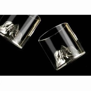 One Two Cups Gelas Whisky Cocktail Japanese Mountain Rock Glass 180ml - Q521
